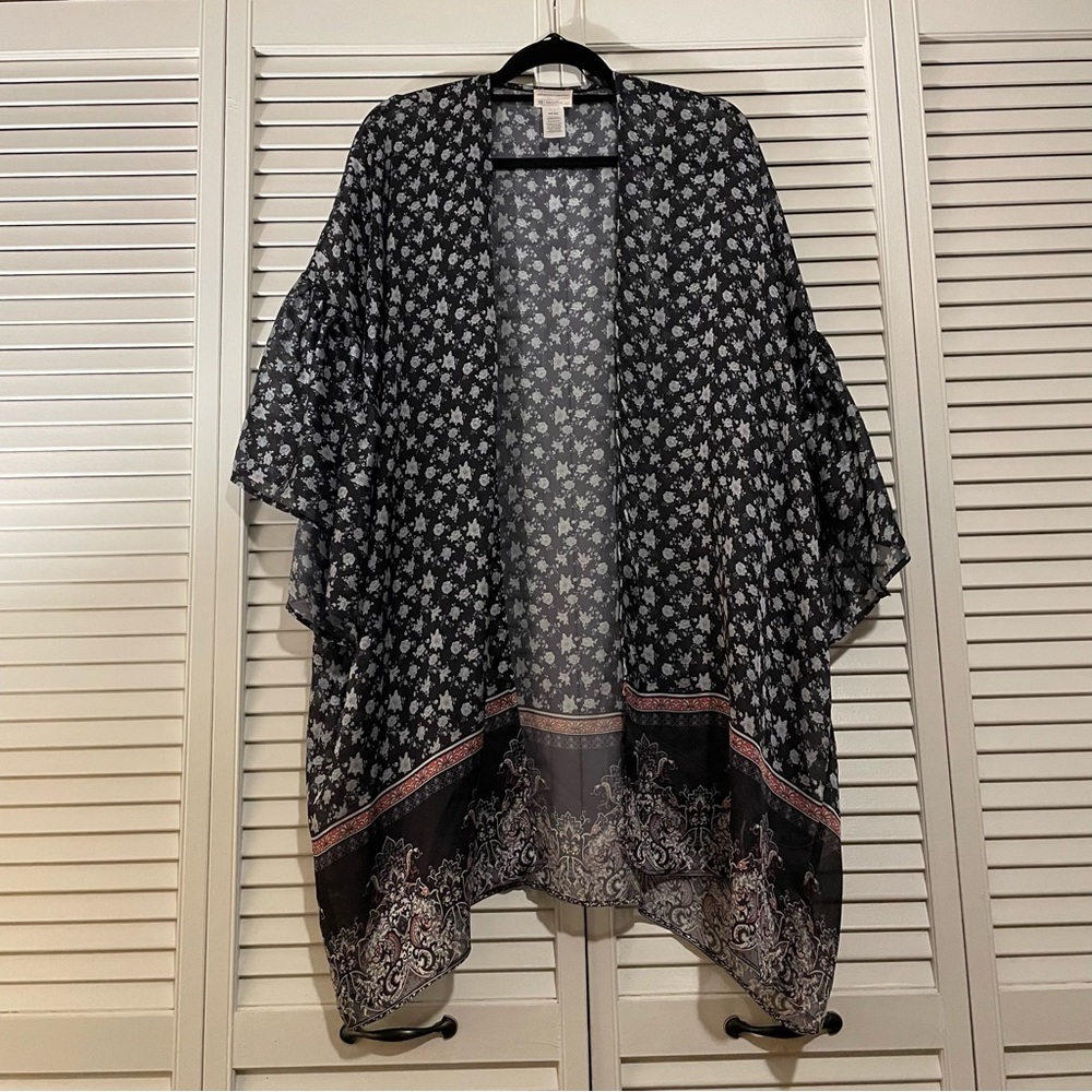 Melrose & Market open front one size kimono NWOT